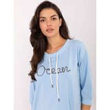 RELEVANCE Blouse-RV-BZ-A785.58-light blue | Shoptok.si