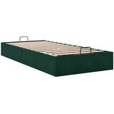  Okvir za krevet bez madraca tamnozeleni 90x200 cm baršunasti | shoptok.hr