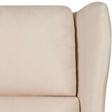  Naslonjač od tkanine krem | shoptok.hr