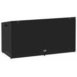  Vrtna kutija za pohranu crna 110x50x58 cm poli ratan | shoptok.hr