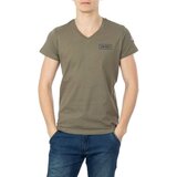 NASA Majice & Polo majice BASIC FLAG V NECK Zelena | Shoptok.si