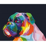  Slika za samostalno slikanje - Colourful Boxer 50x40 | shoptok.hr