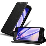 Cadorabo Ohišje, združljivo z WIKO SUNNY 3 v nočna črna - Zaščitni ovitek z magnetnim zapiranjem, stoječo funkcijo in režo za kartice, (20558346) | Shoptok.si