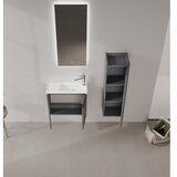 Hanah home Kupatilski ormarić sa umivaonikom i ogledalom (2 komada) Ferla 60 331 | Eponuda.com
