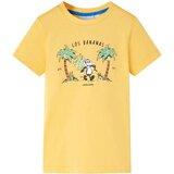  Dječja majica kratkih rukava svijetla oker 92 | shoptok.hr