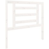  Uzglavlje za krevet bijelo 96 x 4 x 100 cm od masivne borovine | shoptok.hr