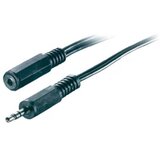 SpeaKa Professional SP-1300376 klinker avdio podaljšek [1x 3,5mm banana moški konektor - 1x priključna doza za 3,5mm banana moški konektor] 2 m siva, (20431444) | Shoptok.si