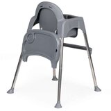 ECO TOYS hranilica za bebe 2U1 sa postoljem i pojasevima gray ecotoys | ePonuda.com