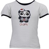 Miss Girly Majice s kratkimi rokavi T-shirt fille FUMYRIN Bela Cene