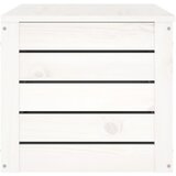  Kutija za pohranu bijela 89 x 36,5 x 33 cm od masivne borovine | shoptok.hr