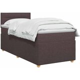  Boxspring krevet s madracem Tamno smeđa 80 x 200 cm Tkanina | shoptok.hr