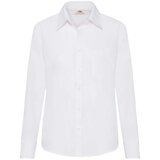 Fruit Of The Loom F17•LADIES LONG SLEEVE POPLIN SHIRT Cene