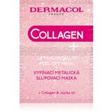 Dermacol collagen+ lifting metallic peel-off učvrstitvena maska 15 ml za ženske | Shoptok.si