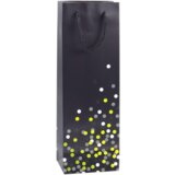  Wine Bottle Gift Bag Polka Dots 36 x 12 x 9cm | shoptok.hr