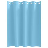 Zavjese 2 pcs Svijetlo plava 140 x 140 cm Poliester | shoptok.hr