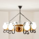  Brilagi - Luster na lancu QUEEN 8xE14/40W/230V buk/orah | Eponuda.com