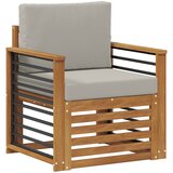  Set vanjskih sofa Čvrsto drvo akacije i poliester | shoptok.hr