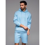 Ombre Unisex sweatshirt with hood and pockets - blue | ePonuda.com