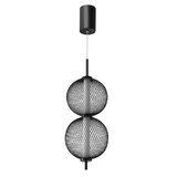  LED luster na lanku PUMA LED/10W/230V, prečnik 14 cm, crni | Eponuda.com