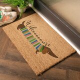 Artsy Doormats Predpražnik iz kokosovih vlaken 40x60 cm Welcome Sausage Dog – | Shoptok.si