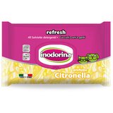 Inodorina Refresh Lemongrass čistilni robčki, 40 kos Cene
