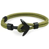 Narukvica Rope Anchor - Zelena KP33443 | shoptok.hr