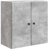 vidaXL Ormar za montažu na zid 59 x 31 x 60 cm Konstruirano drvo - Betonska siva 59 x 31 x 60 cm | shoptok.hr