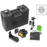 STABILA 12 V sustav cross line laser LAX 600 G, 3 x 360° zelene laserske linije, CAS punjiva baterija i punjač (EU) LAX 600 G, 12-V-System, 7-pcs (EU) višenamjensk linijski laser samonive... | Eponuda.ba