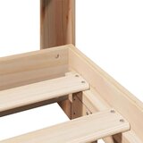 vidaXL Okvir kreveta bez madraca 180 x 200 cm od masivne borovine | shoptok.hr