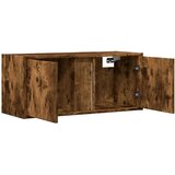  Zidni TV ormarić s LED svjetlima boja hrasta 80x31x35 cm | shoptok.hr