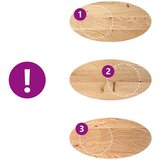 vidaXL Stolna ploča 100x50x2 cm od ovalna masivna hrastovina | shoptok.hr