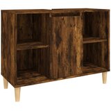  za umivaonik boja dimljenog hrasta 80x33x60 cm drveni | shoptok.hr
