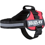  JULIUS-K9® Power oprsnica - rdeča - Velikost 1: 63 - 85 cm obseg prsnega koša | shoptok.hr