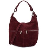 Vera Pelle Torbe za čez ramo krak51burgund Bordo Cene