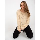 Och Bella Sweater-TW-SW-BI-9030.08-beige | Shoptok.si