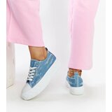 Gemre Blue high-platform sneakers Almaz | Shoptok.si