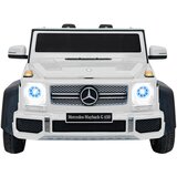  Licencirani auto na akumulator Mercedes Benz MAYBACH G650 STRONG - dvosjed - bijeli | shoptok.hr
