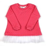 Modna kućica Dizzy Majica za djevojčice s volančićem od tila Roza 125838RO | shoptok.hr
