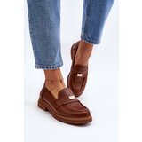 Zazoo Women's Loafers On The Platform Laura Messi 2392 Dark Gold | shoptok.hr