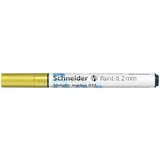 Schneider Flomaster Paint-It metalik marker 011, 2 mm, žuti