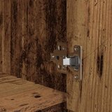 vidaXL Visoka ploča staro drvo 29,5x34x119,5 cm konstruirano drvo | shoptok.hr
