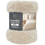 Douceur d intérieur Kremno bela odeja iz sherpa flisa 220x240 cm Edgar – | Shoptok.si