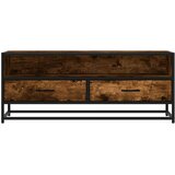 TV TV omarica, les, dimljeni hrast, 100x34,5x40 cm | Shoptok.si