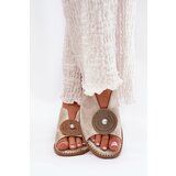 S. BARSKI Shimmering Women's Sandals With Decorative Detail S.Barski | Shoptok.si