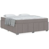  Konstrukcija postelje z vzmetnico Taupe 180 x 200 cm blago, (5000125973) | Shoptok.si