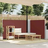 Uvlačiva bočna tenda 120 x 1000 cm smeđa | shoptok.hr