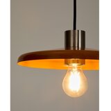 Kave Home Oranžna viseča svetilka s kovinskim senčilom Nuvira – | Shoptok.si