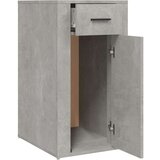 vidaXL Ormarić za radni stol boja betona 40x49x75 cm konstruirano drvo | shoptok.hr