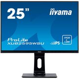 Iiyama Monitor 25" Ultra Slim, 1920x1200, IPS, 300cdm˛, DisplayPort, HDMI, VGA, 4ms, Speakers, USB HUB (2x2.0), 13cm Height Adj. Stand ( XU | ePonuda.com