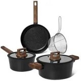 Just Perfecto JL-332 set posuđa s mramornim premazom, 6 dijelova | shoptok.hr